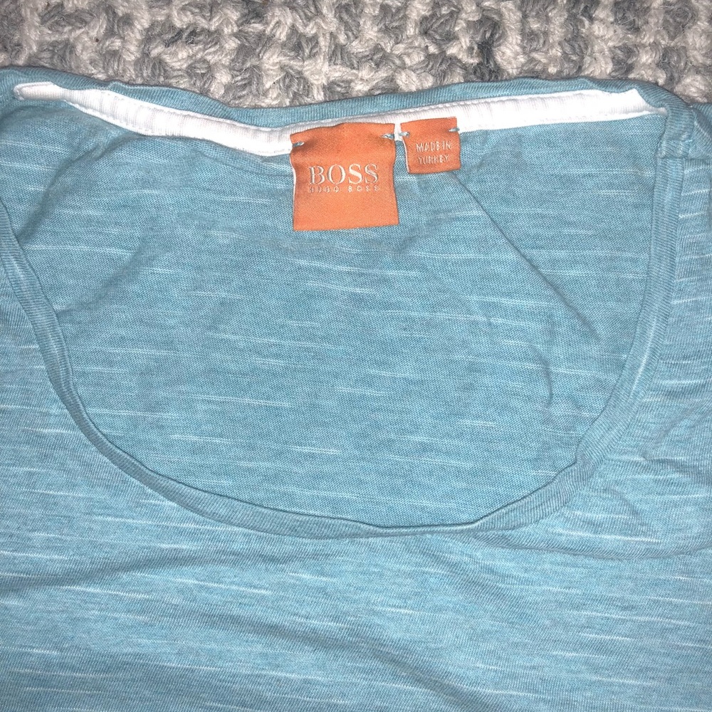 BOSS by Hugo Boss Blue Like Mew T Shirt